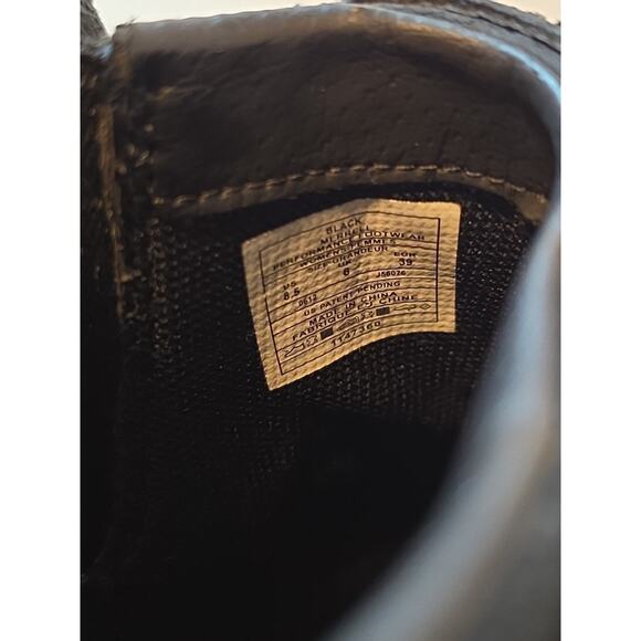 Merrell Luxe Black Button Suede Booties Ankle Womens Size 8.5 Moto Winter - Picture 11 of 16